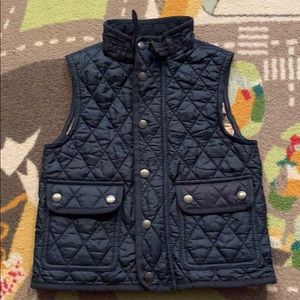 Burberry quilted Vest size 4Y